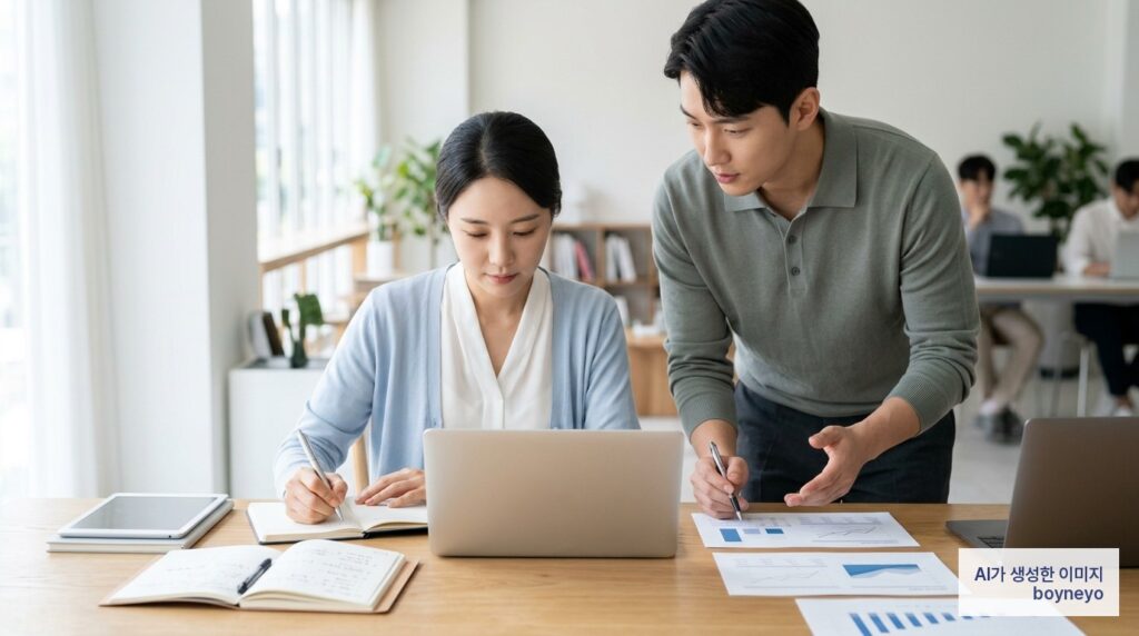 국내주식 데이터 분석 - AI로 생성된 이미지입니다