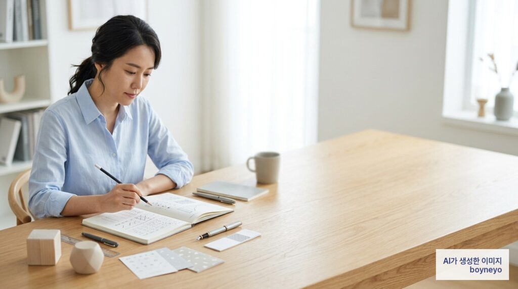 로또 회차 기록 - AI로 생성된 이미지입니다
