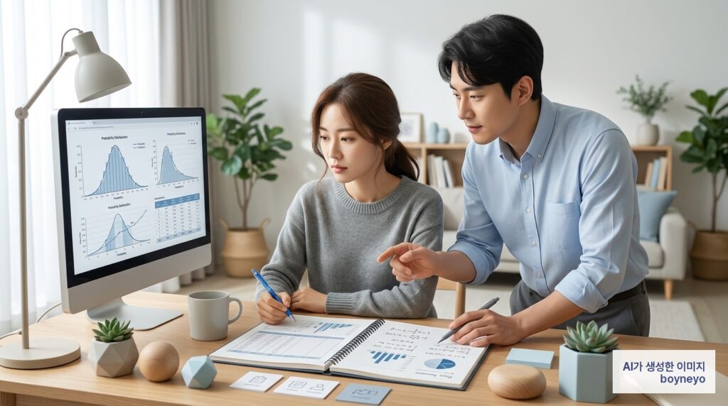 로또 데이터 분석 - AI로 생성된 이미지입니다
